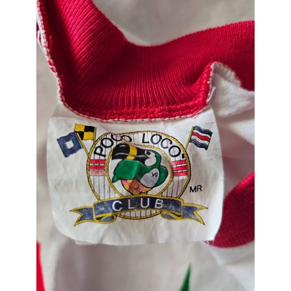 RARE Vtg POCO LOCO CLUB CANCUN Logo Multicolor T-Shirt 100% Cotton Mens Sz XXL - Picture 6 of 6